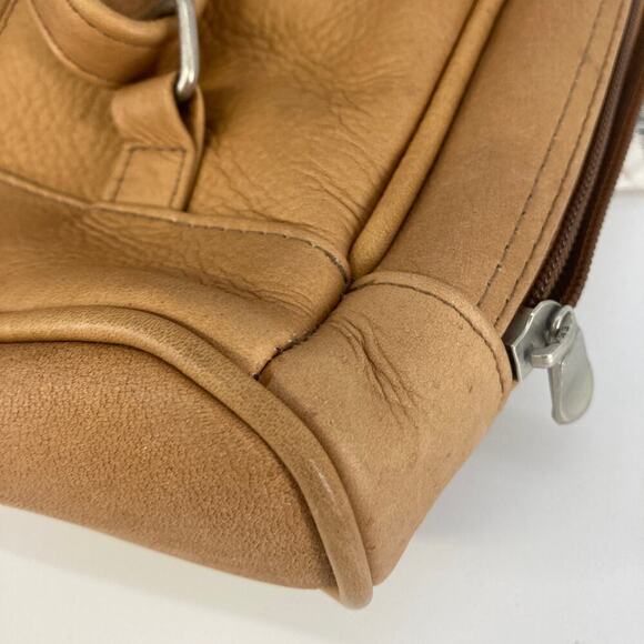 LE DONNE MINI SOFT TAN LEATHER BACKPACK - Picture 15 of 16